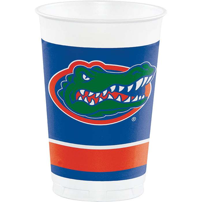 Bulk University of Florida 20 oz Plastic Cups (96 per Case)