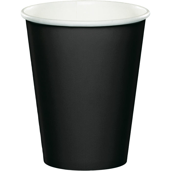 Bulk Black Velvet 9 oz Hot & Cold Paper Cups (240 per Case)