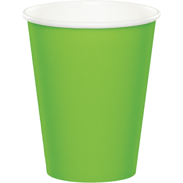 Bulk Fresh Lime 9 oz Hot & Cold Paper Cups (240 per Case)