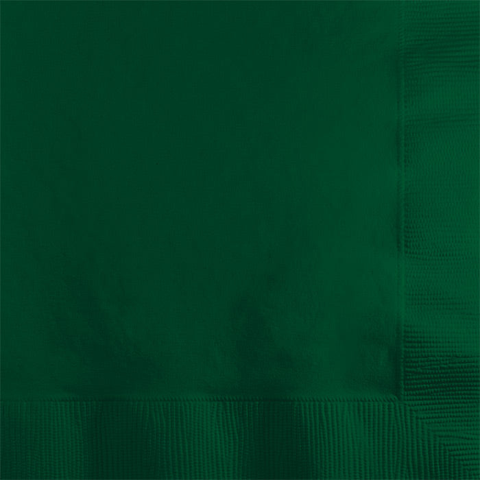 Bulk Hunter Green 2 Ply Beverage Napkins (600 per Case)