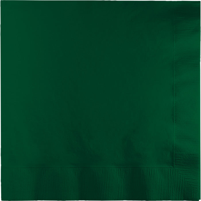 Bulk Hunter Green 2 Ply Luncheon Napkins (600 per Case)