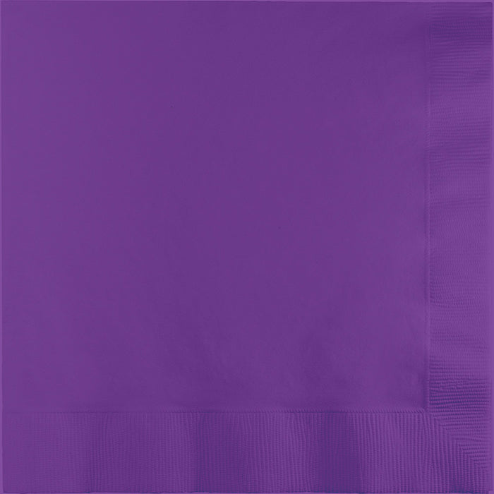 Bulk Amethyst Purple Luncheon Napkins 3 ply (500 per Case)