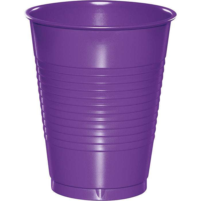 Bulk Amethyst Purple 16 oz Plastic Cups (240 per Case)