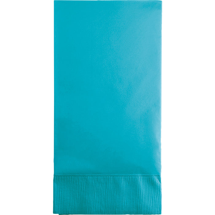 Bulk Bermuda Blue 3 Ply Guest Towels (192 per Case)