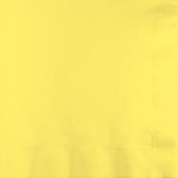 Bulk Mimosa Yellow Dinner Napkins (250 per Case)