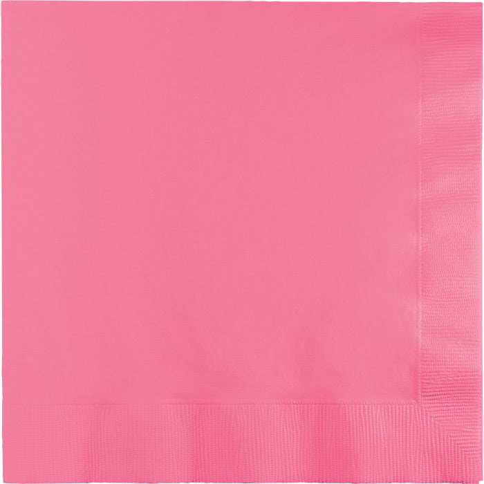 Bulk Candy Pink 2 Ply Luncheon Napkins (600 per Case)