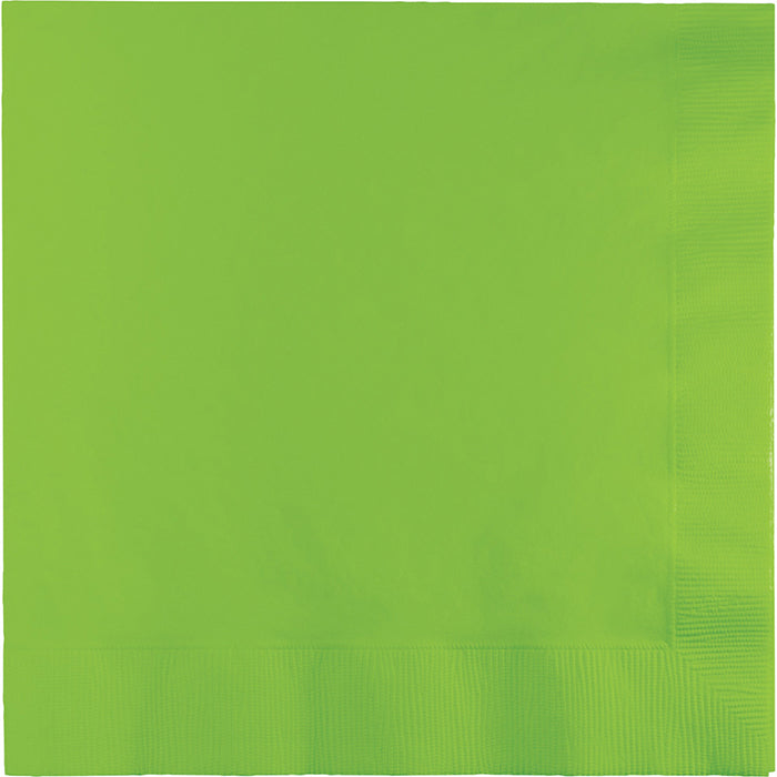 Bulk Fresh Lime Green Luncheon Napkins 3 ply (500 per Case)