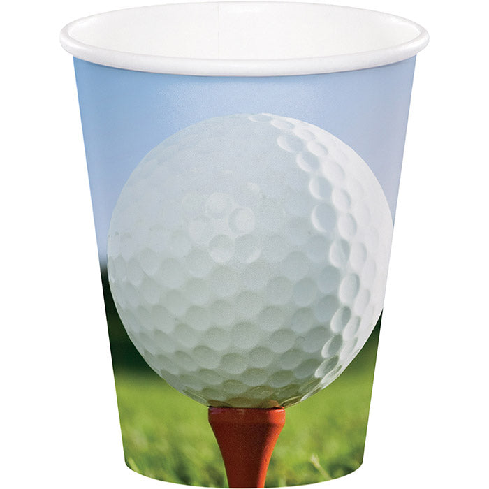 Bulk Golf 9 oz Hot and Cold Paper Cups (96 per Case)