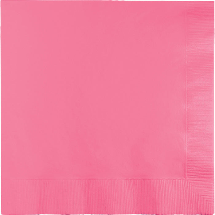 Bulk Candy Pink Luncheon Napkins 3 ply (500 per Case)