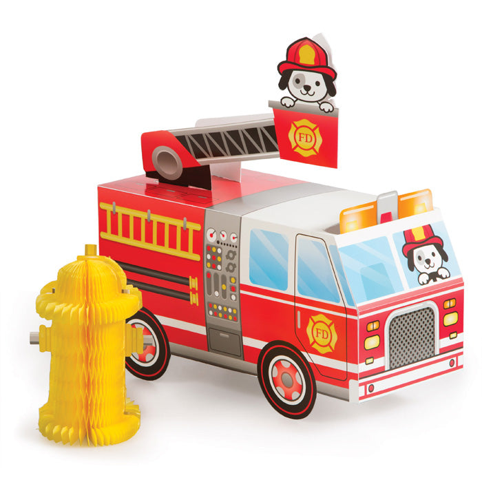 Bulk Fire Truck Centerpieces (6 per Case)