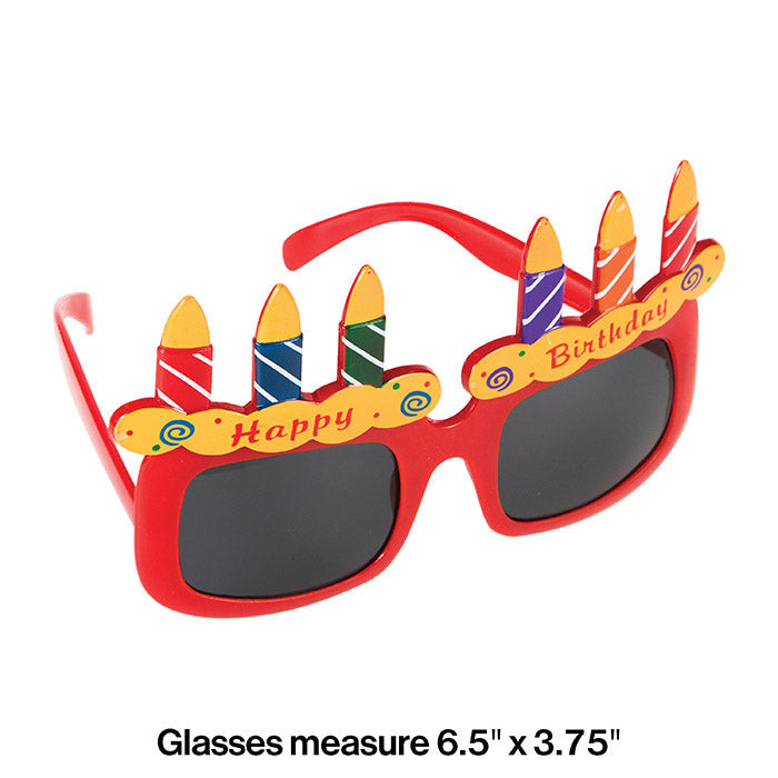 Bulk Birthday Cake Glasses (12 per Case)