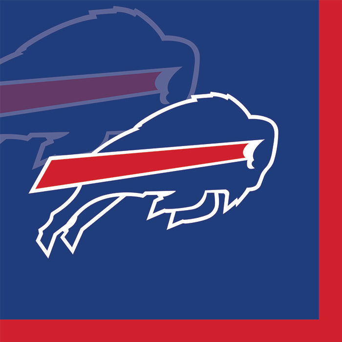 Bulk Buffalo Bills Beverage Napkins (192 per Case)