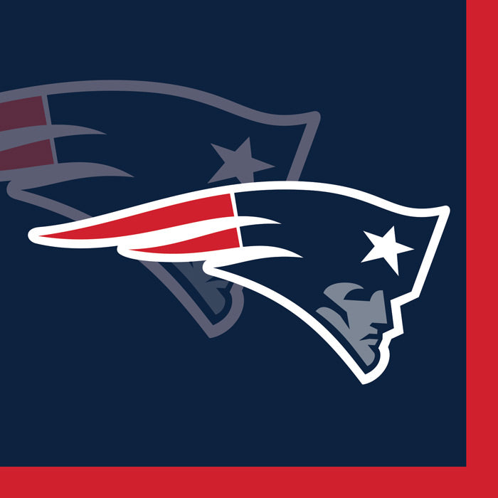 Bulk New England Patriots Beverage Napkins (192 per Case)