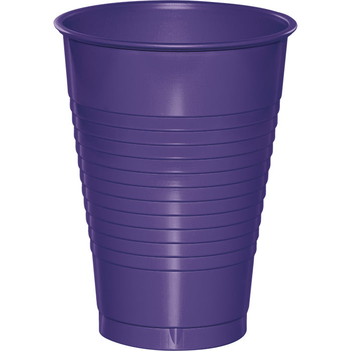 Bulk Purple 12 oz Plastic Cups (240 per Case)