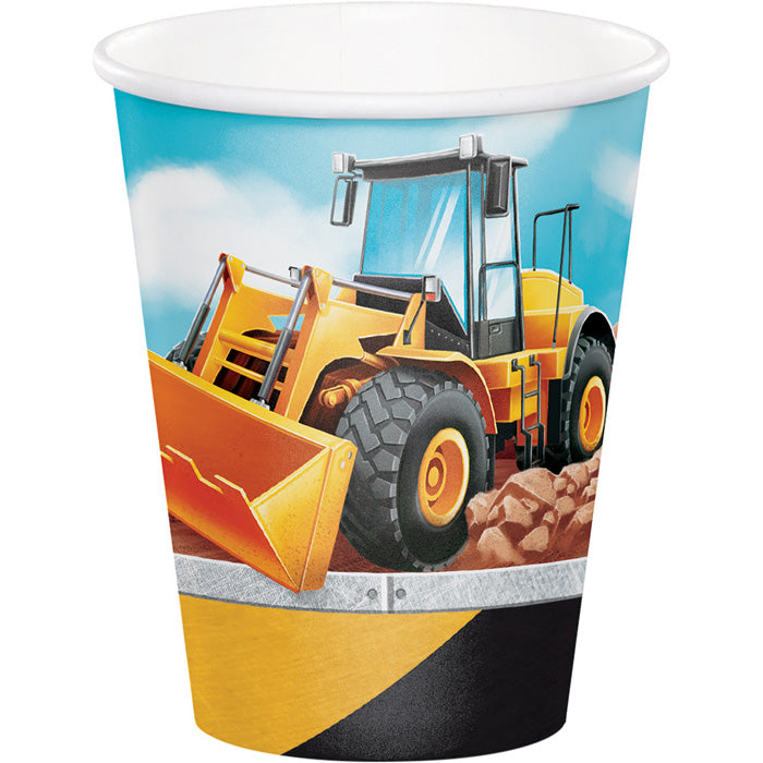 Bulk Big Dig Construction Paper Cups (96 per Case)