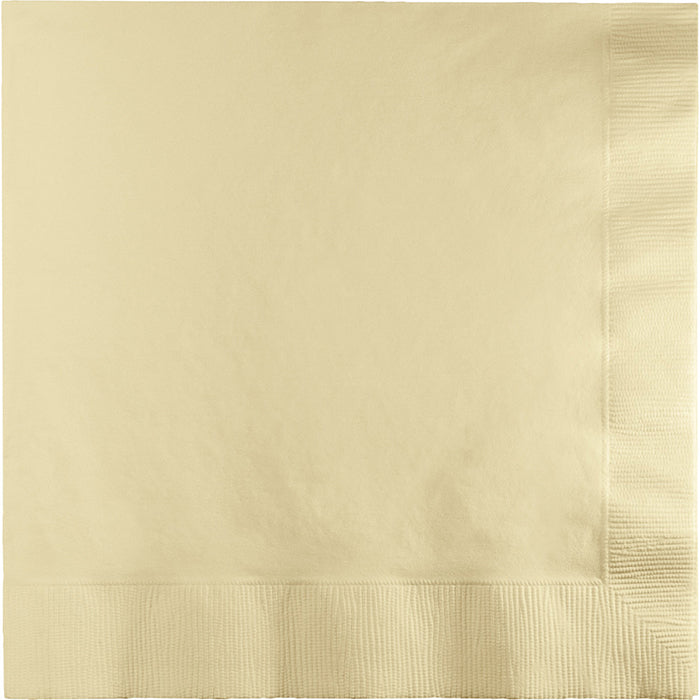 Bulk Ivory Luncheon Napkins 3 ply (500 per Case)