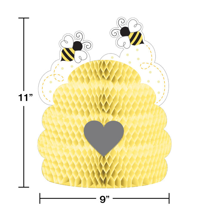 Bulk Bumblebee Baby Shower Centerpieces (6 per Case)