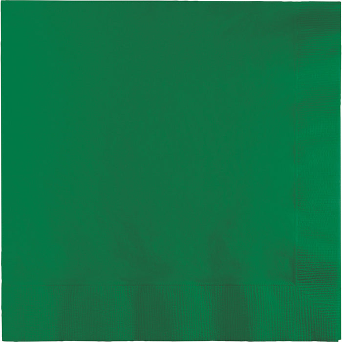 Bulk Emerald Green Luncheon Napkins 3 ply (500 per Case)