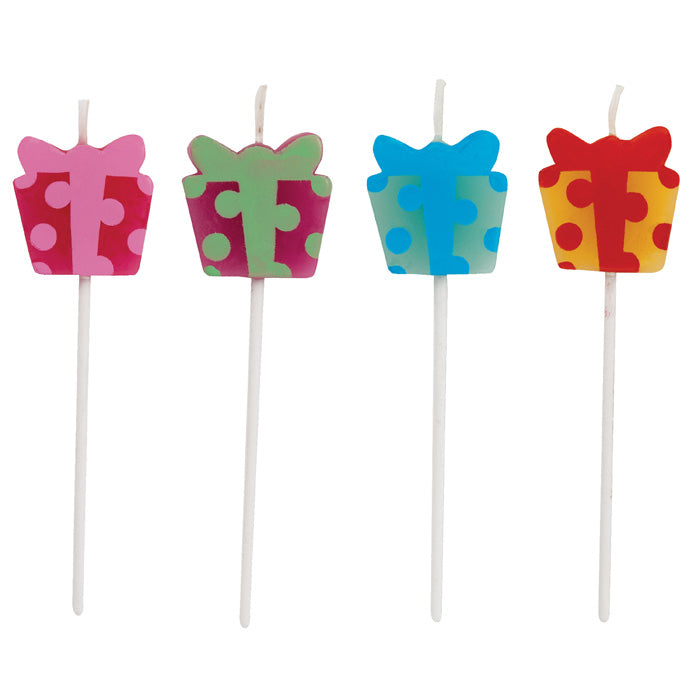 Bulk Present Shaped Pick Candles (48 per Case)