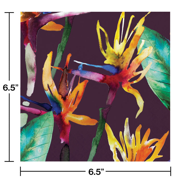 Bulk Bold Tropics Luncheon Napkins (192 per Case)