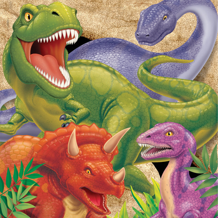 Bulk Dino Blast Luncheon Napkins (192 per Case)