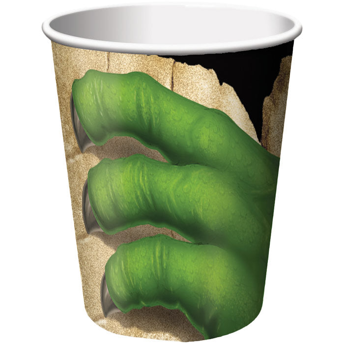 Bulk Dino Blast 9 oz Paper Cups (96 per Case)