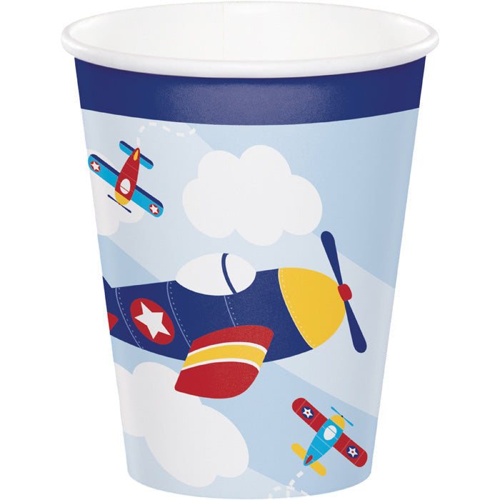 Bulk Toy Airplane 9 oz Paper Cups (96 per Case)