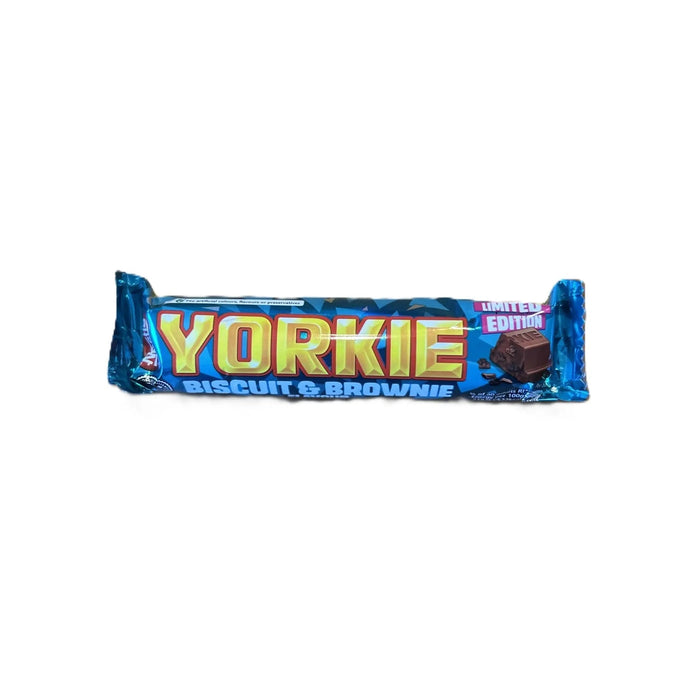Yorkie Biscuit & Brownie Flavour Milk Chocolate Bar (UK)