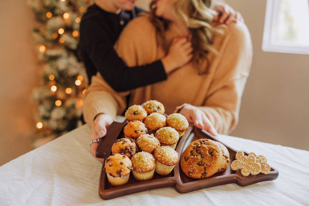 Christmas Tree Sectioned Serving Tray