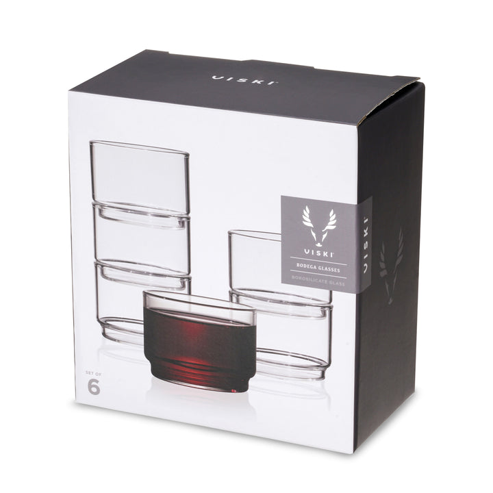 Viski Raye Crystal Bodega Glasses - Thumbnail 4