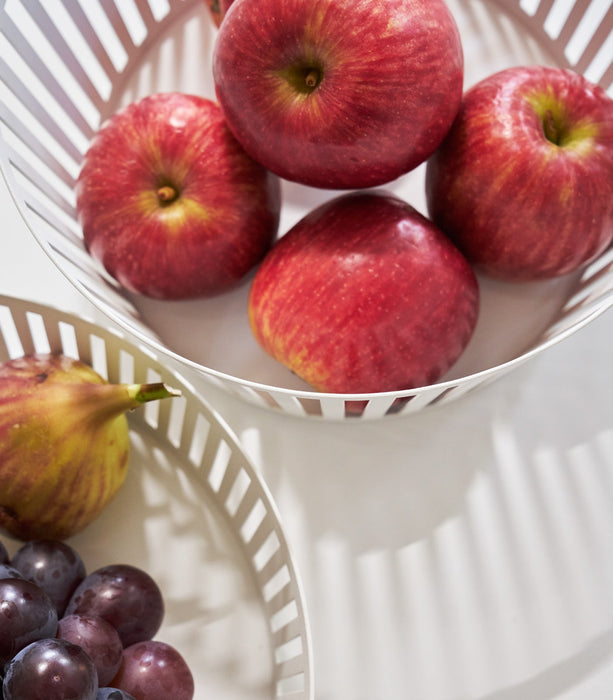 Fruit Basket - Tall - Steel