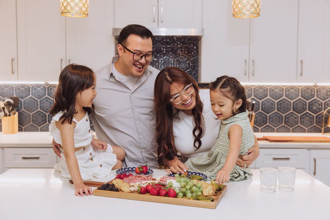 Acacia Grazing Charcuterie Sectioned Serving Board