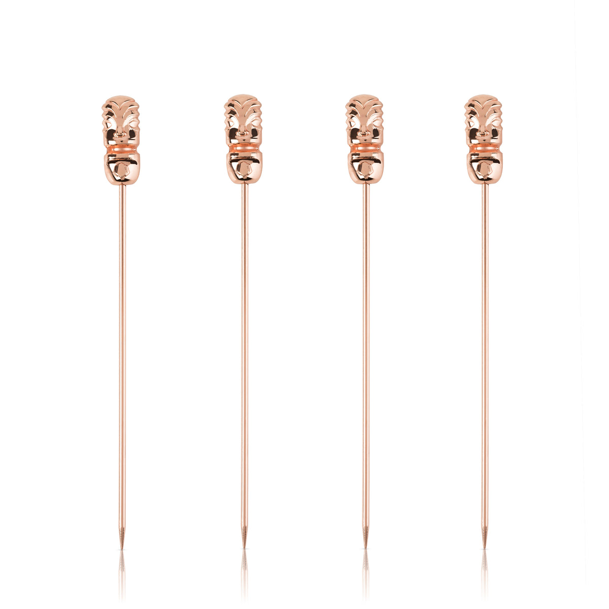 Pacific Tiki Cocktail Picks in Copper Set of 4 — Specialty Food Source