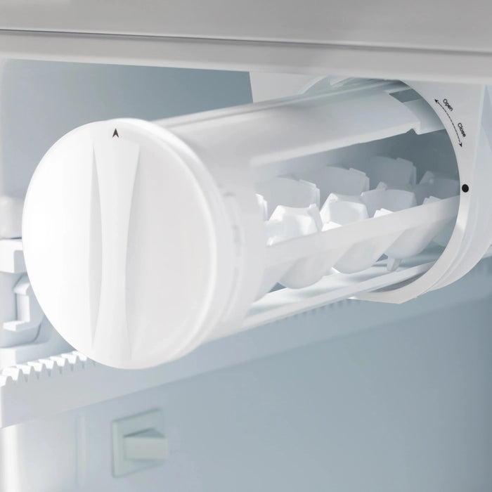 ZLINE Autograph Edition 36" 4-Door French Door Refrigerator, Water, Ice Dispenser, Stainless Steel, Polished Gold Square Handles RFMZ-W-36-FG