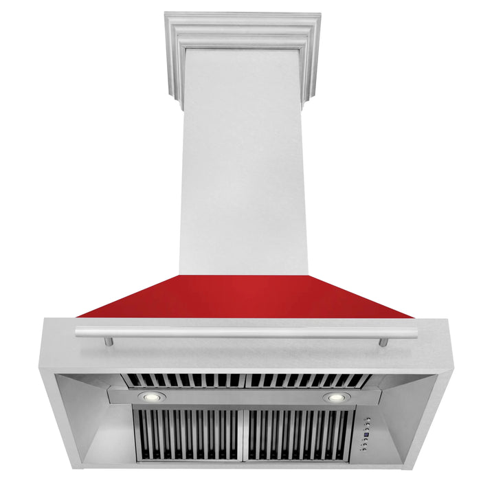 ZLINE 36" DuraSnow® Stainless Steel Range Hood 8654SNX-RM-36