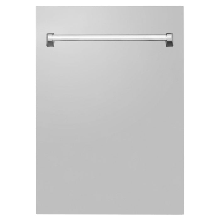 ZLINE 18" Dishwasher in Custom Panel Ready, Stainless Tub, DWV-304-18