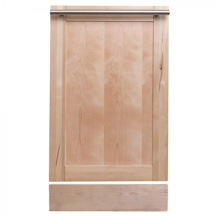 ZLINE 18" Dishwasher in Unfinished Wood with Stainless Steel Tub, DW-UF-18