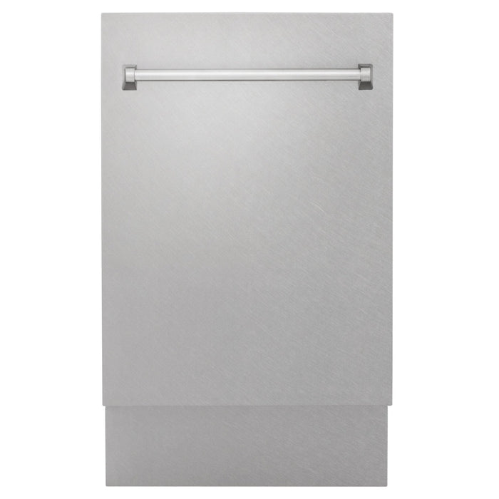 ZLINE 18" Dishwasher, Stainless panel, Stainless Tub, DWV-SN-18