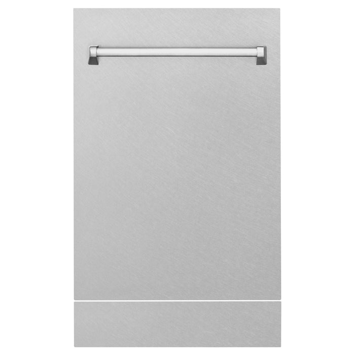 ZLINE 18" Dishwasher, Stainless panel, Stainless Tub, DWV-SN-18