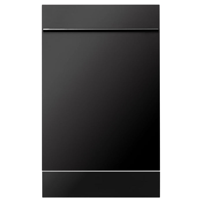 ZLINE 18 in. Compact Top Control Dishwasher with Stainless Steel Tub and Modern Style Handle, DW-BS-H-18