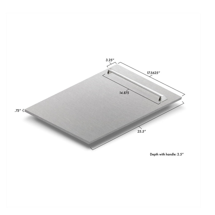 ZLINE 18" Tall Tub Dishwasher Panel - DPV-SN-18