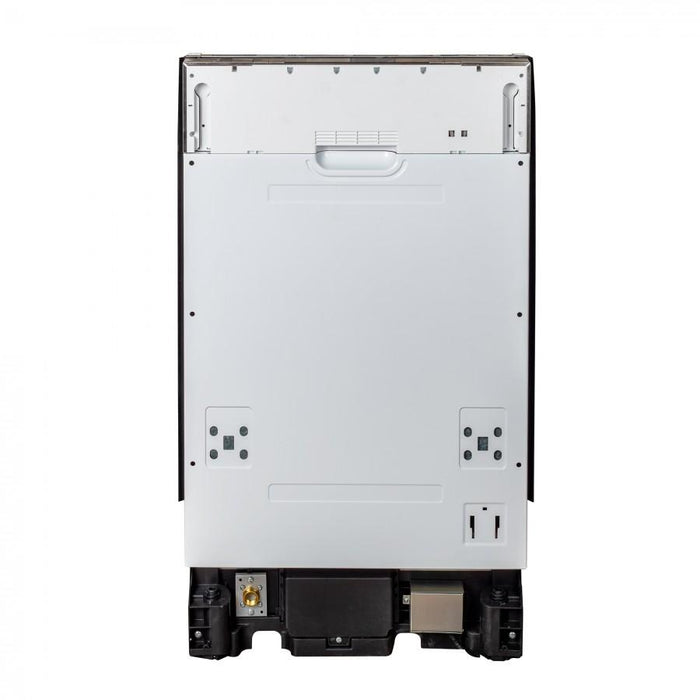 ZLINE 18" White Matte with Stainless Steel Tub, DW-WM-H-18