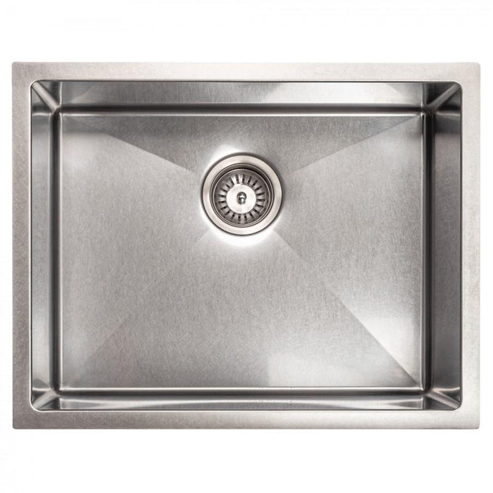 ZLINE 23" Undermount Single Bowl Sink DuraSnow Stainless Steel, SRS-23S