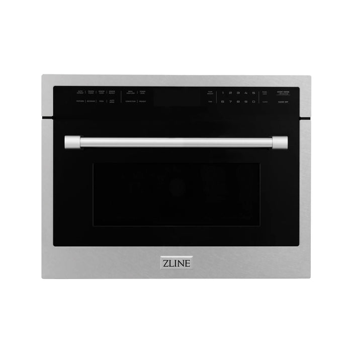 ZLINE 24" Built-in Convection Microwave Oven, DuraSnow, MWO-24-SS