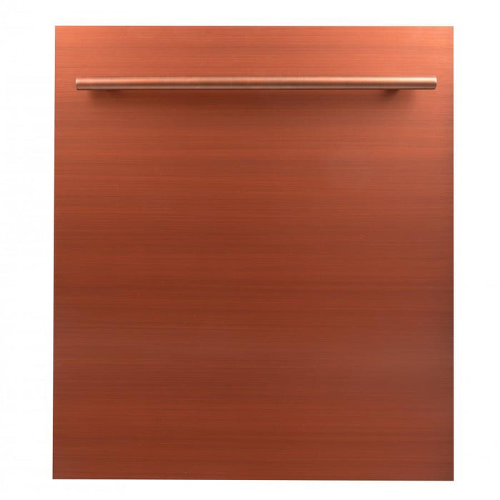 ZLINE 24" Dishwasher in Copper, Stainless Steel Tub, DW-C-24