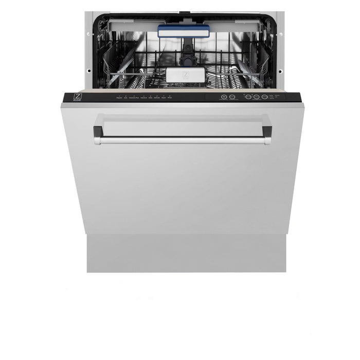 ZLINE 24" Dishwasher in Custom Panel Ready, Stainless Tub, DWV-304-24