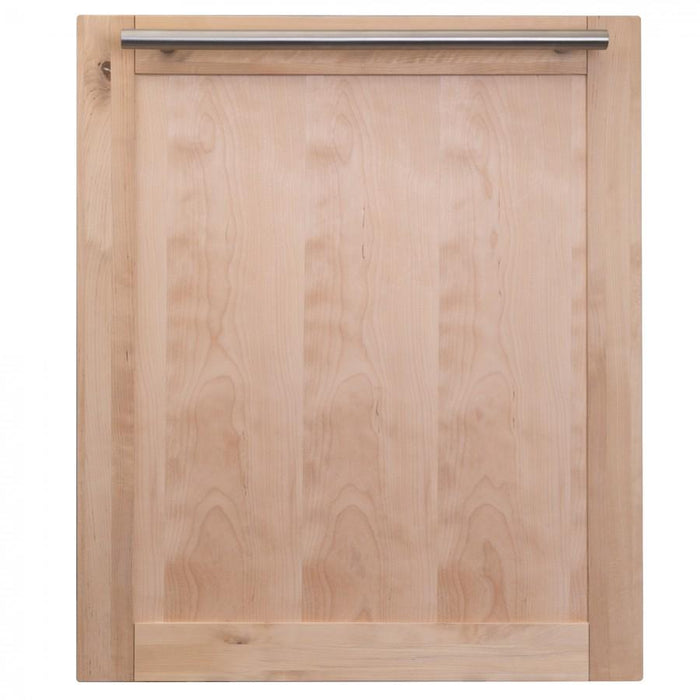 ZLINE 24" Dishwasher in Unfinished Wood with Stainless Steel Tub, DW-UF-24