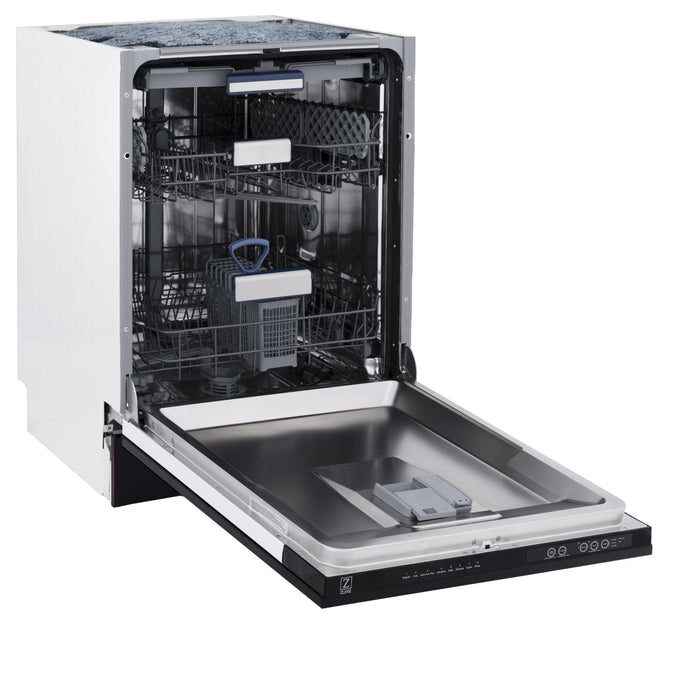 ZLINE 24" Dishwasher, Oil Rubbed Bronze panel, Stainless Tub, DWV-ORB-24