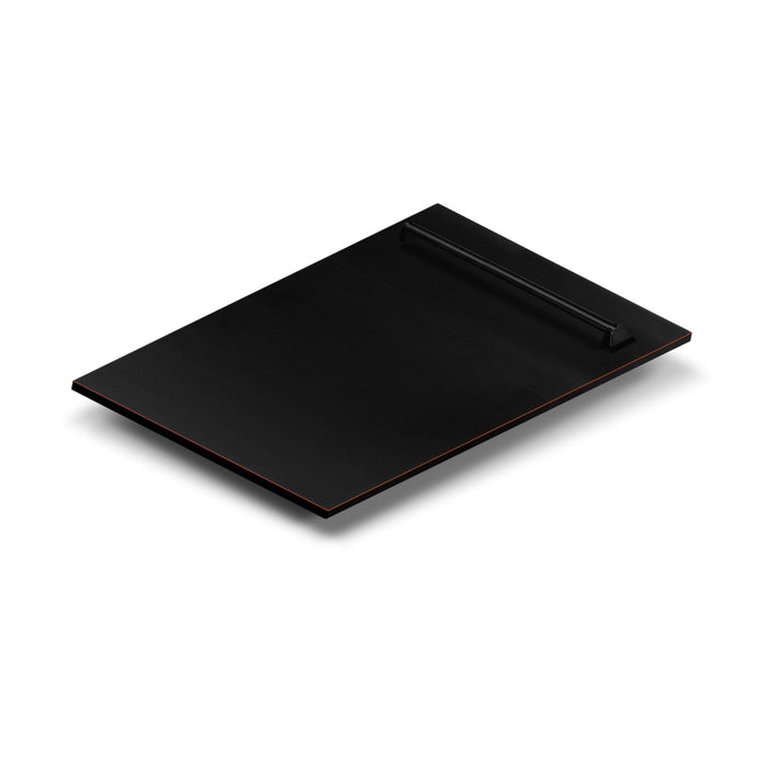 ZLINE 24" Dishwasher, Oil Rubbed Bronze panel, Stainless Tub, DWV-ORB-24