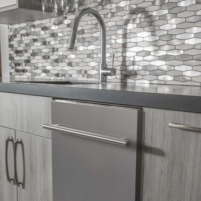 ZLINE 24" Dishwasher Stainless Steel, Stainless Steel Tub, DW-304-24